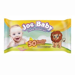 Toalha Umedecida Joy Baby com 50 Unidades