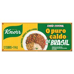 Caldo Tablete Knorr Puro Caldo de Brasil 114g com 12 Cubos