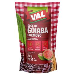 Doce de Goiaba Cremoso Sachê Val 2kg