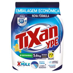 Lava Roupas Pó Tixan Primavera Sachê 5,6Kg