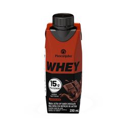 Bebida Láctea 15g Whey Piracanjuba Sem Lact Chocolate 250ml