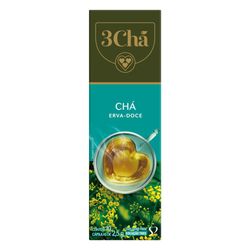 Cápsula de Chá 3 Corações Erva Doce 10 un
