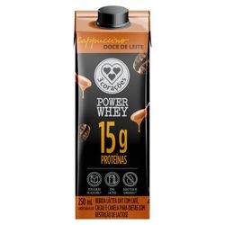 Bebida Láctea 3 Corações Power Whey Cappuc Doce Leite 250ml