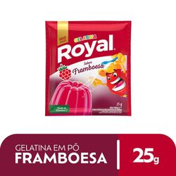 Gelatina em pó Royal Framboesa 25g