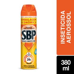 SBP Multi Inseticida Aerossol Óleo de Citronela 380ml Embalagem Econômica