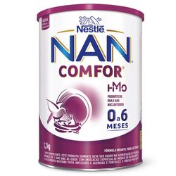 Fórmula Infantil para lactentes NAN Comfor HMO de 0 a 6 meses 1,2kg