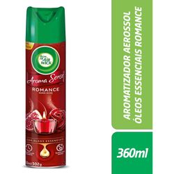 Aromatizador Bom Ar Aerossol Aroma Sense Romance 360ml
