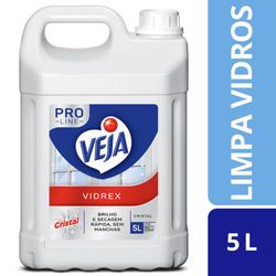 Limpa Vidros Veja Vidrex Cristal Pro Line 5L