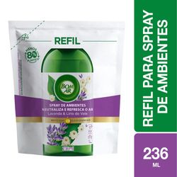 Desodorizador Bom Ar Refil De Ambientes Lavanda 236ml