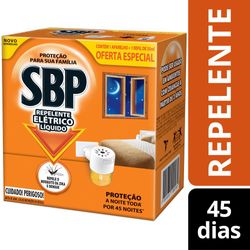 Inseticida Elétrico Líquido 45 Noites Tranquilas - Grátis Aparelho Sbp