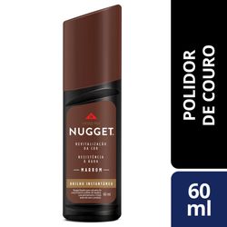 Graxa para Sapato Líquida Marrom Nugget 60ml