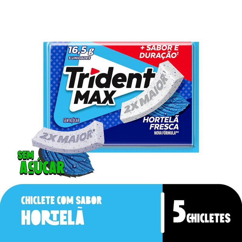 GOMA-MASC-TRIDENT-MAX-165G-HORTELA