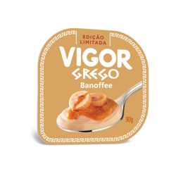 Iogurte Grego Vigor Banoffee 90g