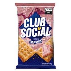 Biscoito Regular Presunto Multipack 141g Club Social
