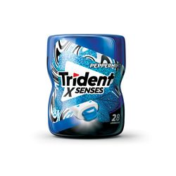 Goma de Mascar Trident X Senses Peppermint 54g