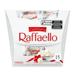 Bombom Raffaello com 15 unidades 150g
