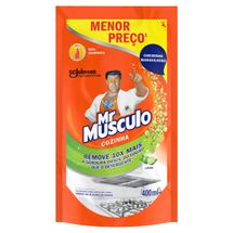 Limpador Desengordurante Mr Músculo Limão 400ml Sachê