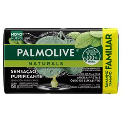 Sabonete Palmolive Naturals 150g Argila e Eucalipto