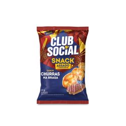 Salgadinho Club Social Snack Churras na Brasa 68g
