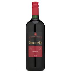 Vinho Brasileiro Sangue Boi Tinto Suave 1L