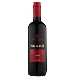 Vinho Brasileiro Sangue de Boi 750ml Suave Tinto