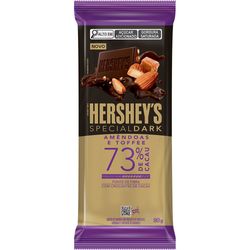 Chocolate Hersheys 73% Toffe Almonds 80g