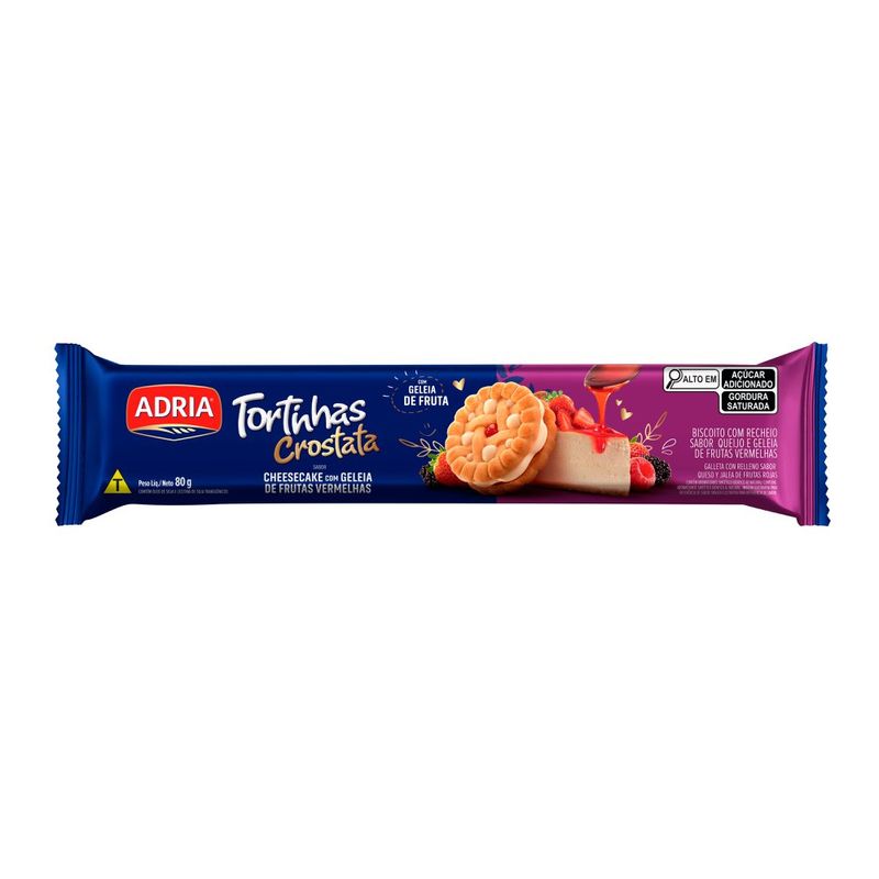 BISC-RECH-ADRIA-TORTINH-80G-CHEESEC-FR-VERM