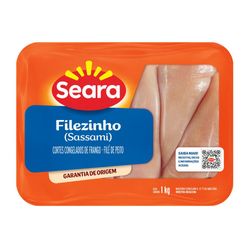Filezinho de peito bandeja Seara 1kg
