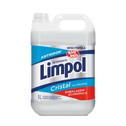 Detergente Liquido Limpol Cristal 5 l