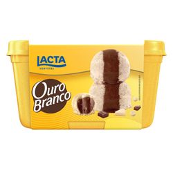 Sorvete Lacta Ouro Branco 485g