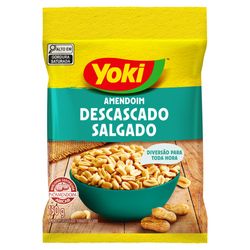 Amendoim salgado Yoki descascado 150g