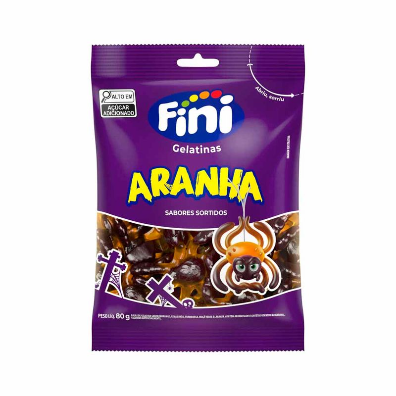 BALA-GELATINA-80G-FINI-ARANHA