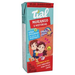 Beb C/Suco Tial 100% Morango 200ml