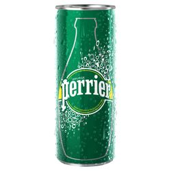 Água mineral com gás Perrier lata 250ml