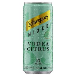 Bebida Mista Schweppes Vodka Citrus 269ml Lata