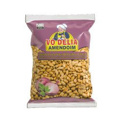 Amendoim Salgado Vó Délia 400g Sem Pele Cebola Salsa