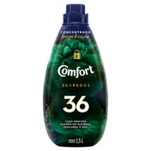 Amaciante Roupa Concentrado Comfort Segredos 36 1,5L