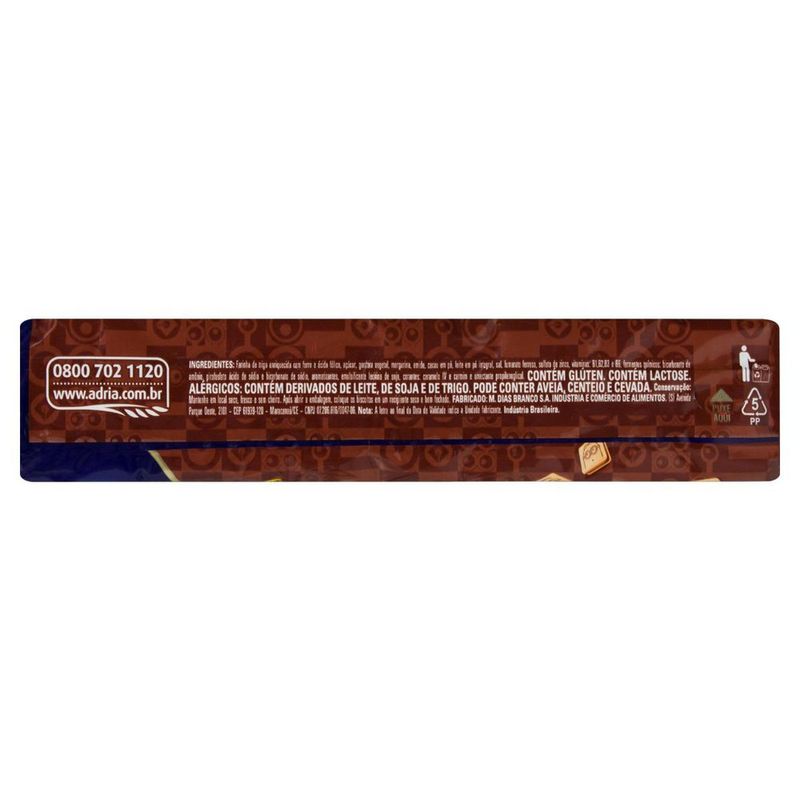 BISC-RECH-ADRIA-130G-QUAD-PLUGADOS-CHOC