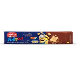 Biscoito Recheado Adria Plugados Chcolate 130g