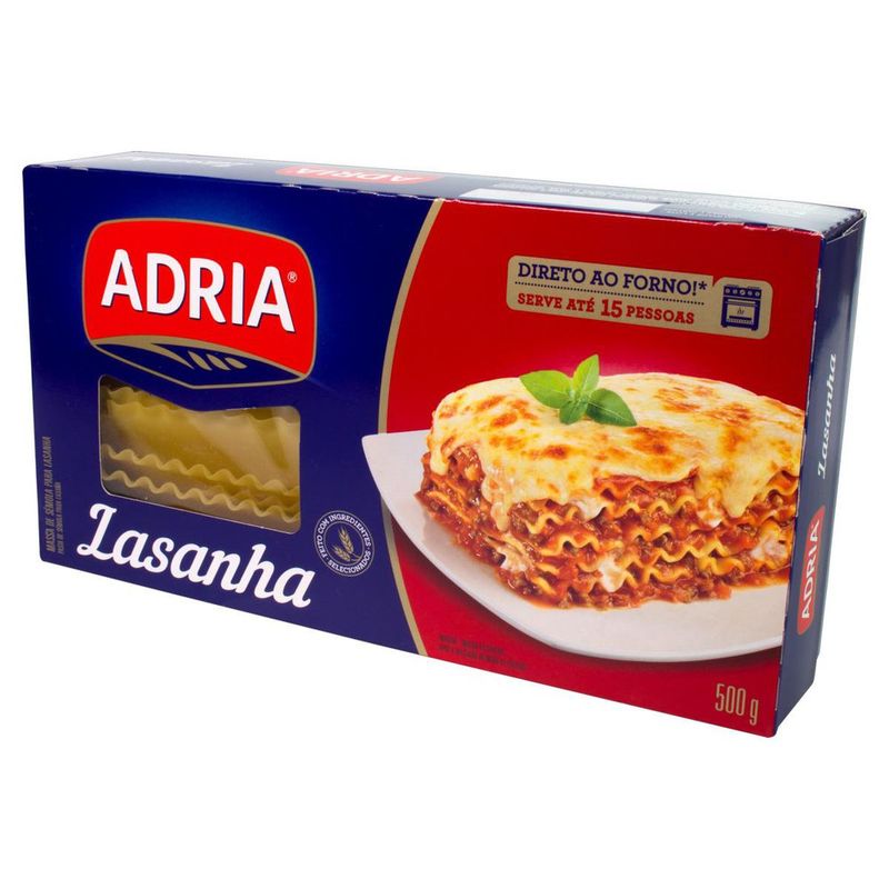 MASS-LASANHA-ADRIA-500G