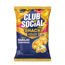 Salgadinho Club Social Snack Queijo Parmesão 68g