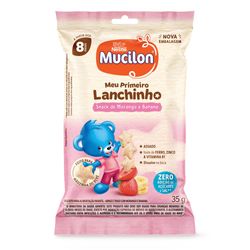 Biscoito Infantil Morango E Banana Mucilon 35g