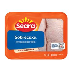 Sobrecoxa congelada bandeja Seara 1kg