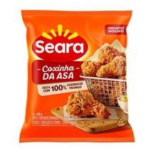 Coxinha da Asa Tradicional Empanado Crocante Seara 400g