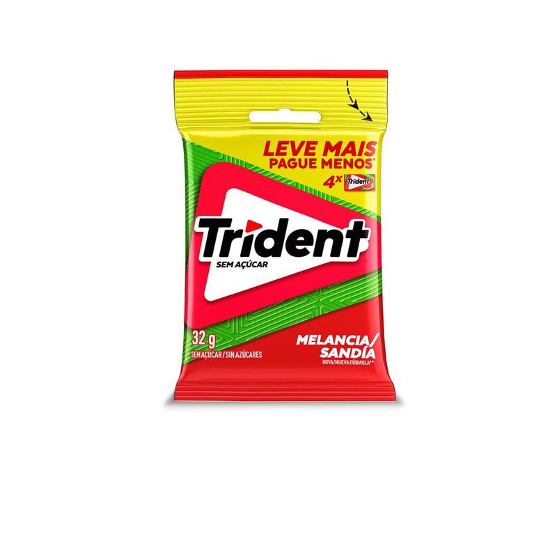 GOMA-MASC-TRIDENT-C-4-MELANCIA