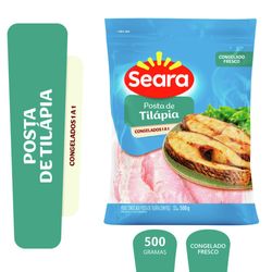 Posta de Tilápia Seara  Pescados 500g