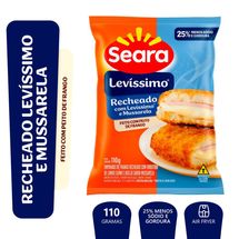 Empanado de Peito Frango com Muçarela Levíssimo Seara 110g