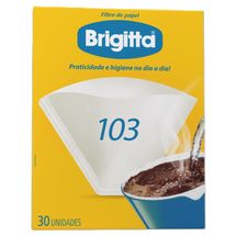 Filtro Papel Brigitta 103 Com 30 unidades