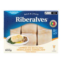 Bacalhau dessalgado Morhua 800g Lombo