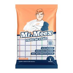 Pano Chão Mr Meex Quadriculado 42X65cm